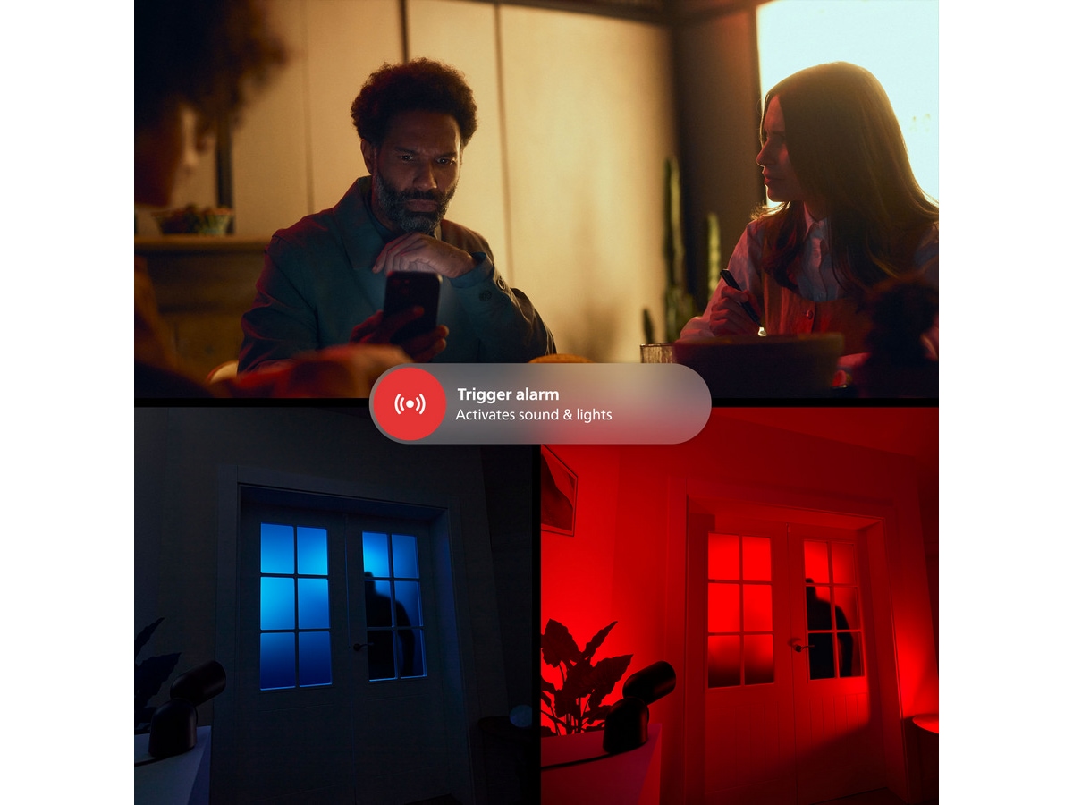 Philips Hue Secure bordsstativ (svart) Tillbehör till övervakningskameror