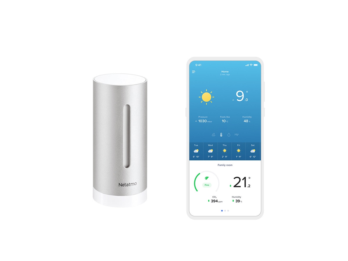 Netatmo Smart Extra Inomhusmodul Väderstationer