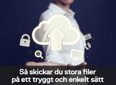 SÅ skickar du stora filer