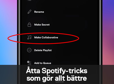 Åtta Spotify-tricks som gör allt bättre