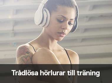 Trådlösa hörlurar till träning