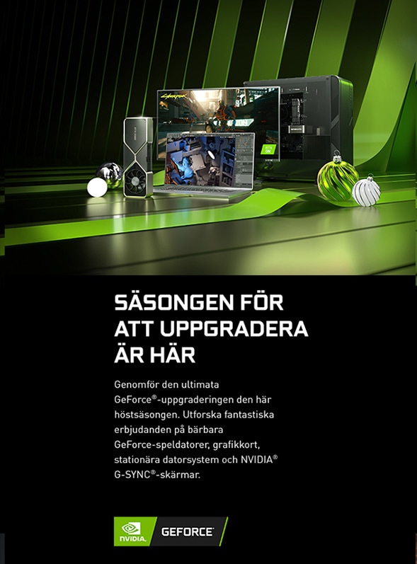 NVIDIA GeForce, best in class - best in game