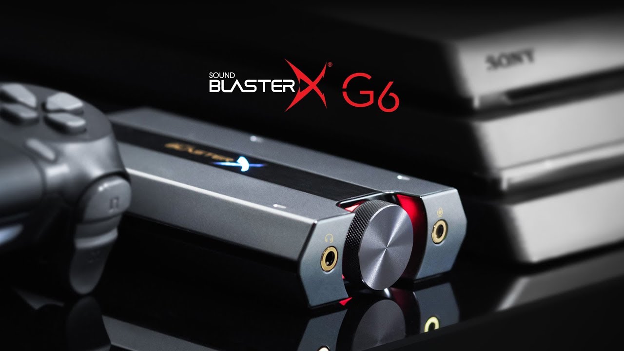 Sound BlasterX G6 Extern Ljudkort - Ljudkort - Komplett.se