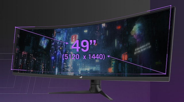 ASUS 49" ROG Strix Curved gamingmonitor XG49WCR